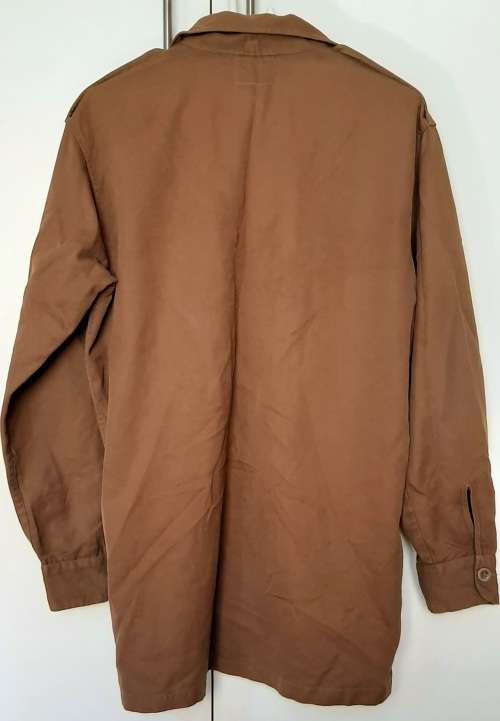 **Border War: 1970s SADF 1st Type Nutria L/S Shirt (Medium) .**