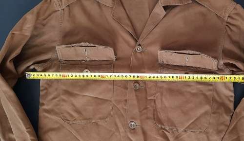 **Border War: 1970s SADF 1st Type Nutria L/S Shirt (Medium) .**