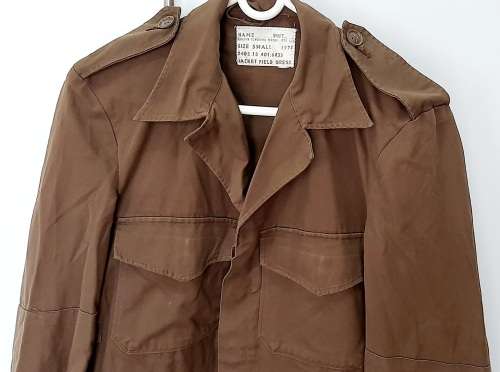 Border War 1970s SADF Nutria Type 2 Bush Jacket Small #3