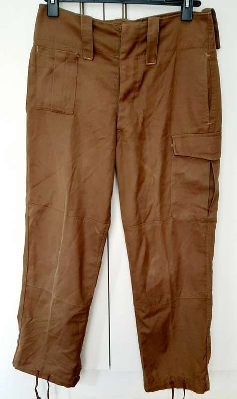 **RARE: 1970 Dated - Rhodesian Contract SADF Nutria Trousers (James Finlay Pvt. Ltd , Salisbury).**