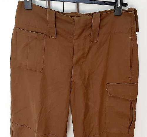 **RARE: 1970 Dated - Rhodesian Contract SADF Nutria Trousers (James Finlay Pvt. Ltd , Salisbury).**