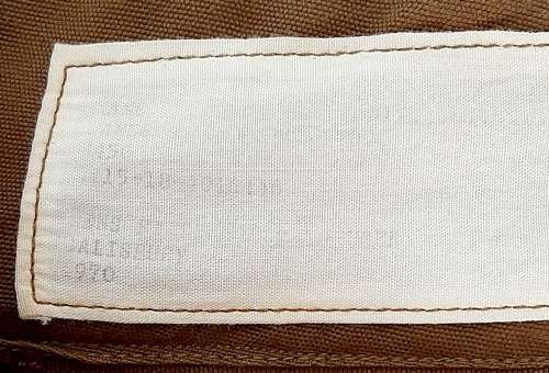 **RARE: 1970 Dated - Rhodesian Contract SADF Nutria Trousers (James Finlay Pvt. Ltd , Salisbury).**
