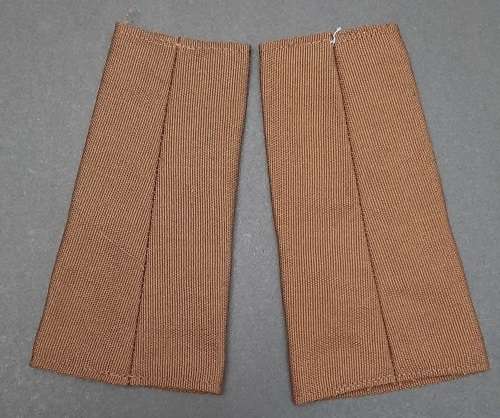 ** BID PER PAIR : 1980s SWATF Lieutenant Nutria Unissued Rank Epaulettes.**