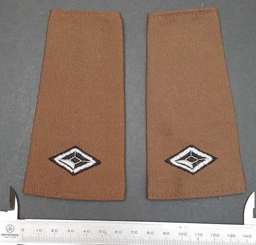 1980s SWATF 2nd Lieutenant Nutria Unissued Rank Epaulettes - BID PER PAIR
