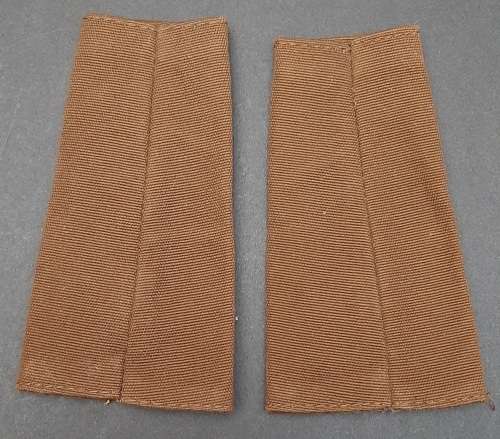 BID PER PAIR : 1990s SANDF Transitional Major Nutria Unissued Rank Epaulettes.**