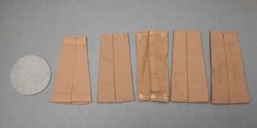 ** Border War : 1980s SWATF Assorted  Nutria NCO & Officer  Rank Epaulettes x6.**