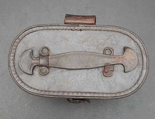 1870s Franco-Prussian War German Artillery Field Glasses with Case by Busch