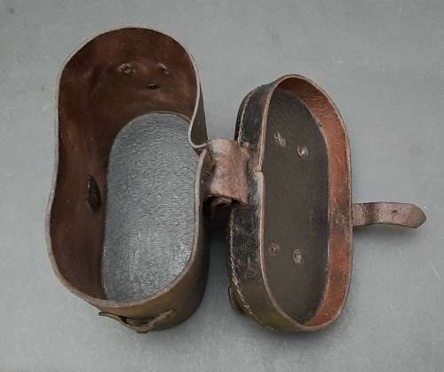1870s Franco-Prussian War German Artillery Field Glasses with Case by Busch