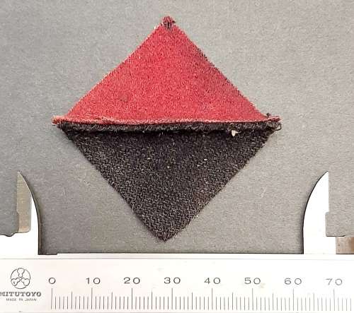 **Border War : 1978 SADF  1st Type 44 Parachute Brigade HQ Sub-Unit Cloth Flash .** 