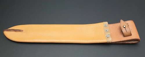 **1960s Rhodesian/SADF  Leather Martindale Unissued Machete Sheath (50cm).**