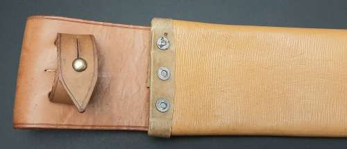 **1960s Rhodesian/SADF  Leather Martindale Unissued Machete Sheath (50cm).**