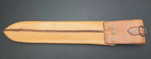 **1960s Rhodesian/SADF  Leather Martindale Unissued Machete Sheath (50cm).**
