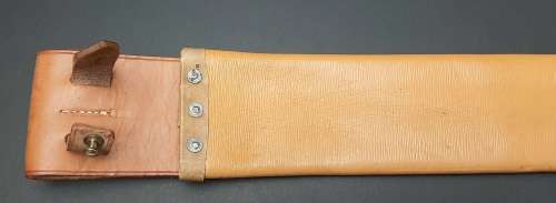 **1960s Rhodesian/SADF  Leather Martindale Unissued Machete Sheath (50cm).**