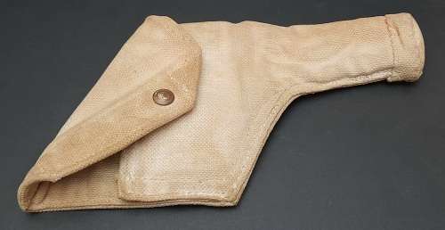 ** RARE: Union Defence Force Patt.37 Webley Pistol Holster(Fram & Co. JHB.).**