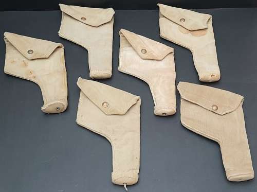 ** RARE: Union Defence Force Patt.37 Webley Pistol Holster(Fram & Co. JHB.).**