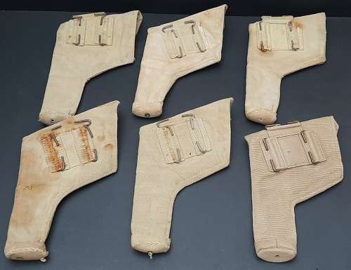 ** RARE: Union Defence Force Patt.37 Webley Pistol Holster(Fram & Co. JHB.).**