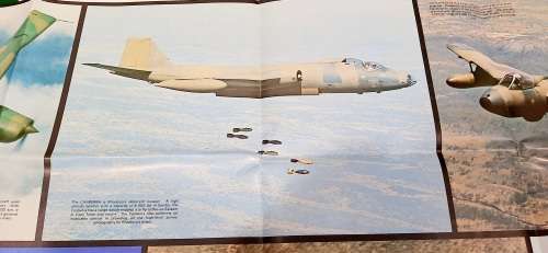 Rhodesian Bush War: 1970s Rhodesian Air Force Large Aircraft Poster - 0.84m x 0.6m