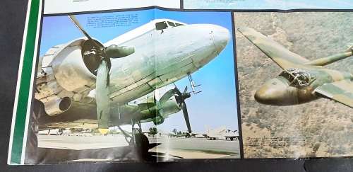 Rhodesian Bush War: 1970s Rhodesian Air Force Large Aircraft Poster - 0.84m x 0.6m