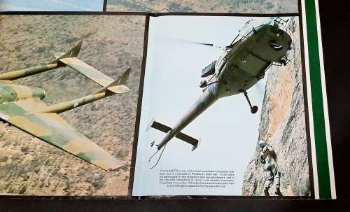 Rhodesian Bush War: 1970s Rhodesian Air Force Large Aircraft Poster - 0.84m x 0.6m