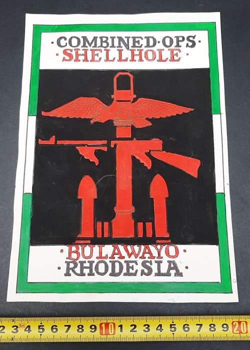 **Rhodesian Bush War:  Collection of Rhodesia Association of South Africa Memorabilia Lot (x9 Pcs).*