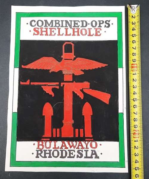 **Rhodesian Bush War:  Collection of Rhodesia Association of South Africa Memorabilia Lot (x9 Pcs).*