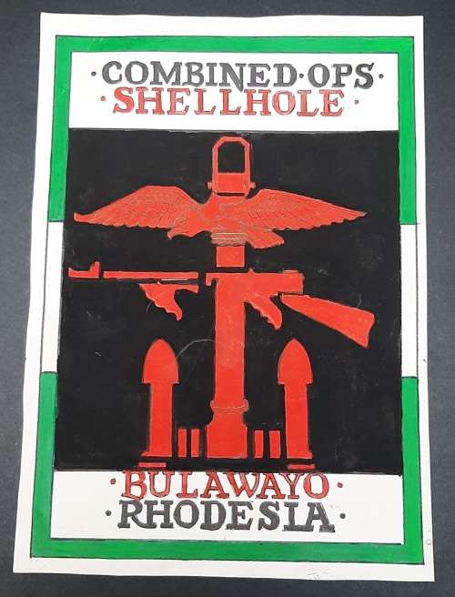 **Rhodesian Bush War:  Collection of Rhodesia Association of South Africa Memorabilia Lot (x9 Pcs).*