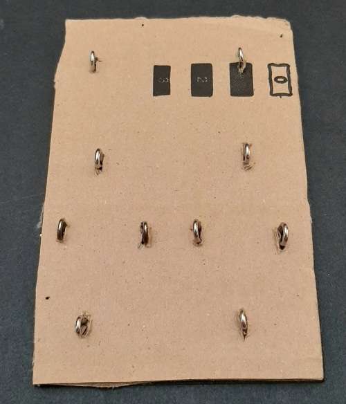 **RARE: 1981 Zimbabwe National Army 1 Commando Parachute Insignia Set (Lugs Intact).**
