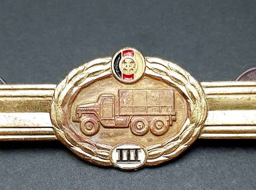 Border War: 1980s East German Army 3rd Class Vehicle Mechanic Qualification Badge
