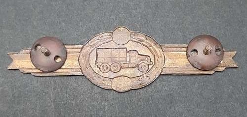 Border War: 1980s East German Army 3rd Class Vehicle Mechanic Qualification Badge