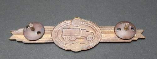 Border War: 1980s East German Army 3rd Class Vehicle Mechanic Qualification Badge