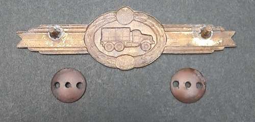 Border War: 1980s East German Army 3rd Class Vehicle Mechanic Qualification Badge