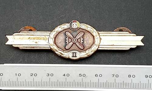 Border War: 1980s East German Army 2nd Class Flight Engineer Qualification Badge