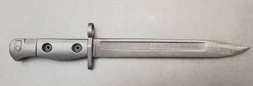 **Rhodesia/ Nyasaland: L1A3 FN FAL Knife Bayonet w/ Scabbard (1958/9).**
