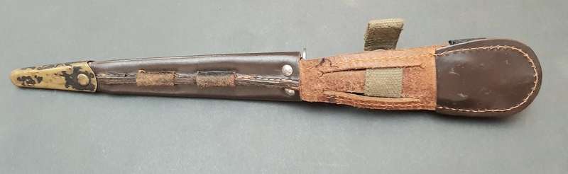Border War: Early SADF Special Forces/Recce Fairbairn-Sykes Knife with Sheath