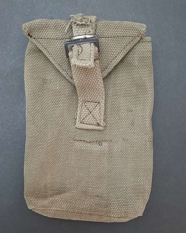 **Rhodesian Bush War: Patt.69 Rhodesian Army FN FAL Ammo Pouch (Inscribed).**