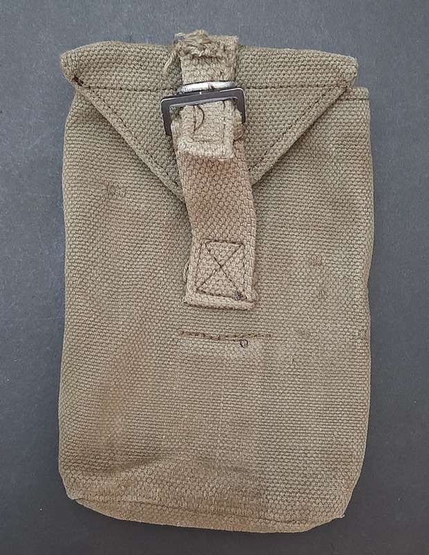 **Rhodesian Bush War: Patt.69 Rhodesian Army FN FAL Ammo Pouch (Inscribed).**