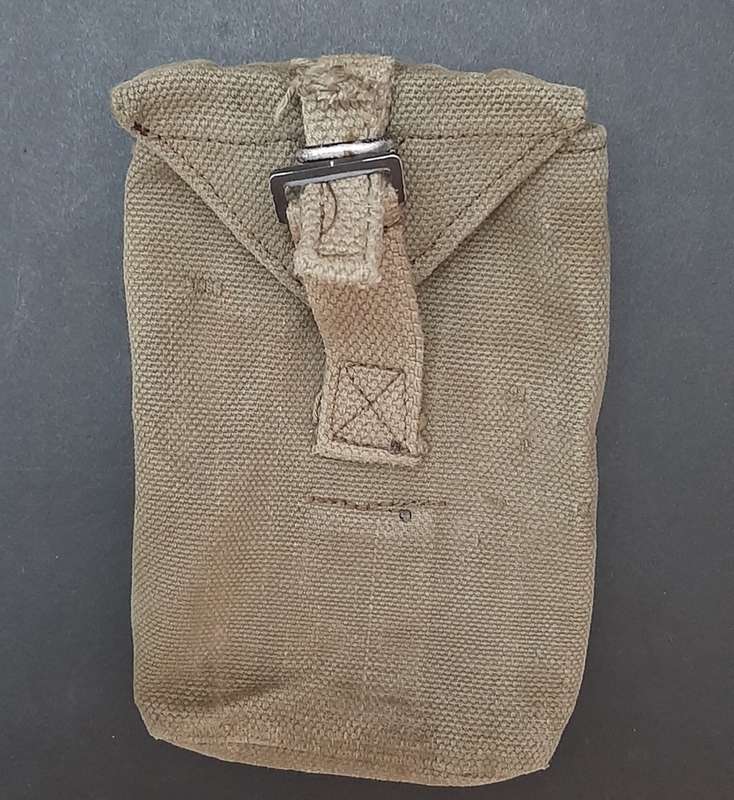 **Rhodesian Bush War: Patt.69 Rhodesian Army FN FAL Ammo Pouch (Inscribed).**