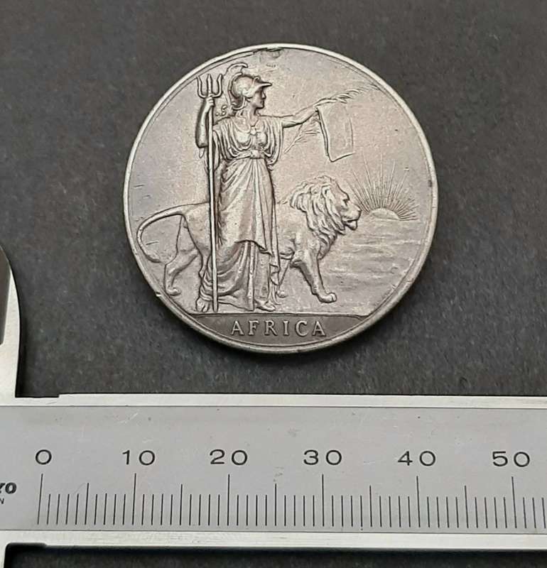**RARE: 1908/1909 Silver British Somaliland Campaign Medal (H.M.S Proserpine).**