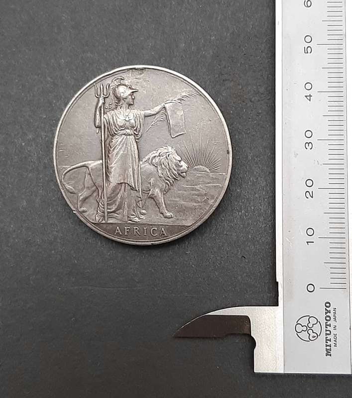 **RARE: 1908/1909 Silver British Somaliland Campaign Medal (H.M.S Proserpine).**