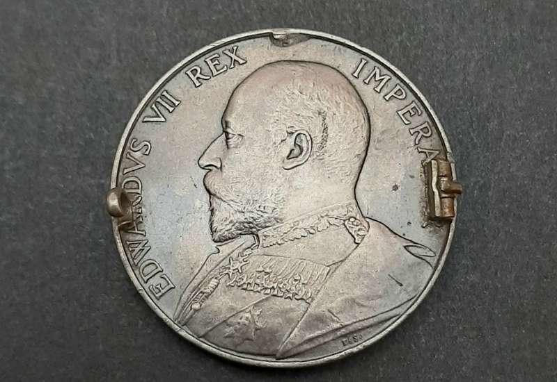 **RARE: 1908/1909 Silver British Somaliland Campaign Medal (H.M.S Proserpine).**