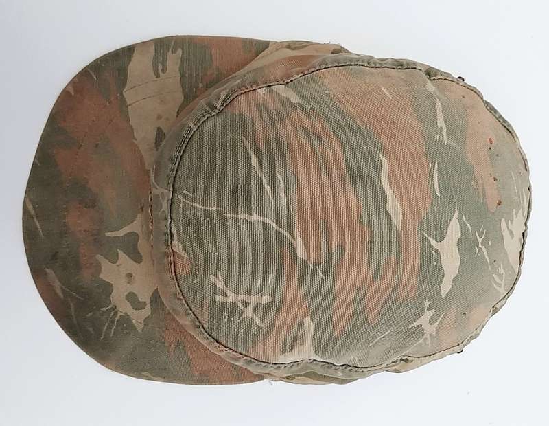 Border War 1980s SWAPOL/Koevoet Camouflage Field Dress Cap with Embroidered Badge Size 58