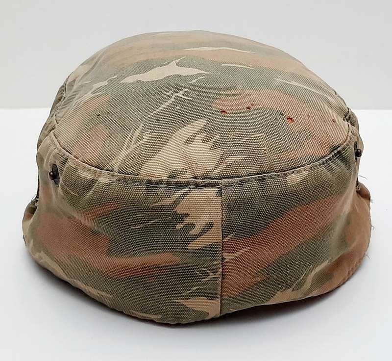 Border War 1980s SWAPOL/Koevoet Camouflage Field Dress Cap with Embroidered Badge Size 58