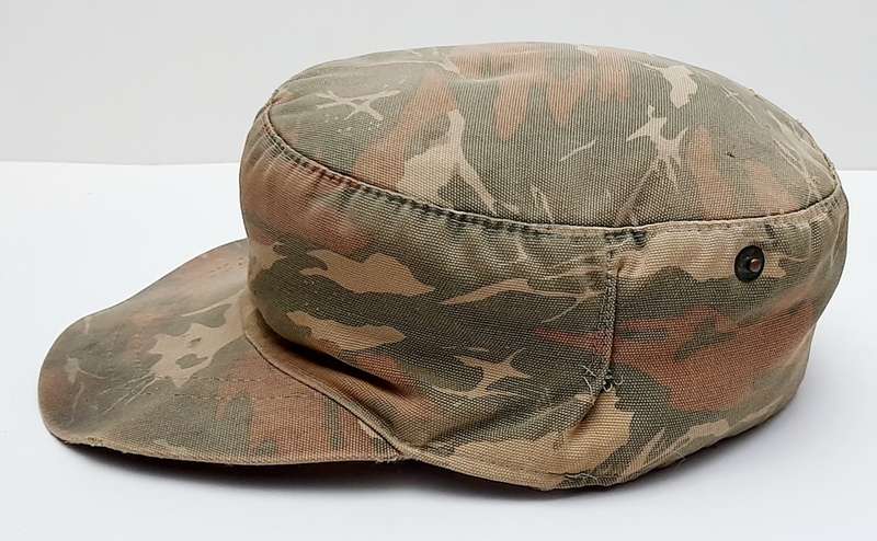Border War 1980s SWAPOL/Koevoet Camouflage Field Dress Cap with Embroidered Badge Size 58