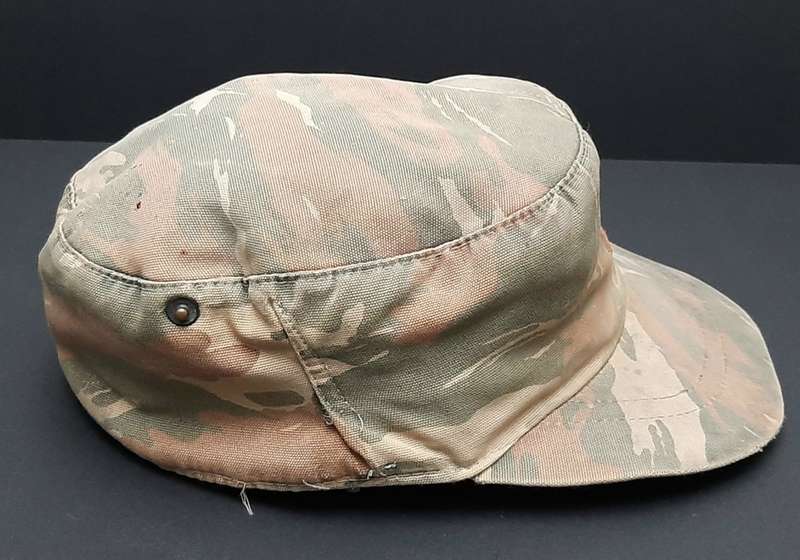 Border War 1980s SWAPOL/Koevoet Camouflage Field Dress Cap with Embroidered Badge Size 58