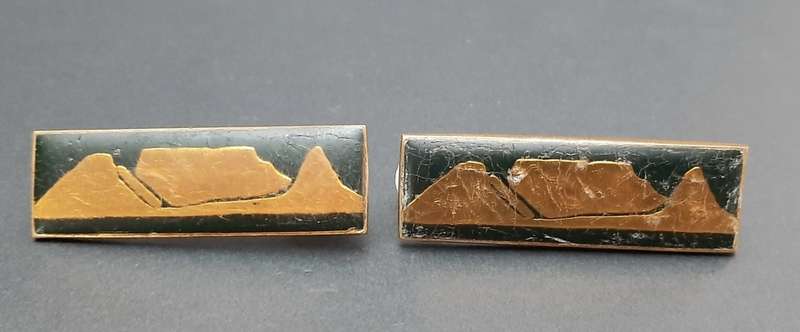 ** Border War 1980s: SADF Cape Command Bars x2 (All Pins).**