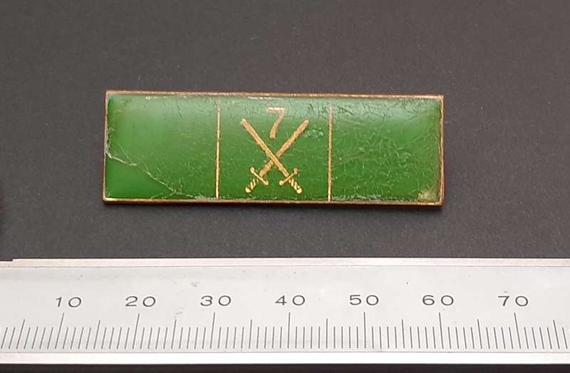 **RARE 1990s SADF : 7 S.A.I Command Bar Type II (All Pins)**
