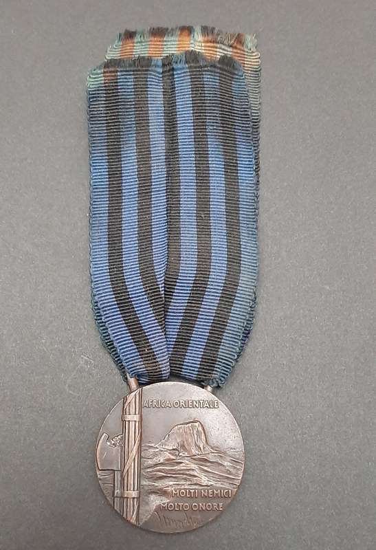 ** 1936 Italian Fascist:  Africa Orientale Medal w/ Ribbon.**