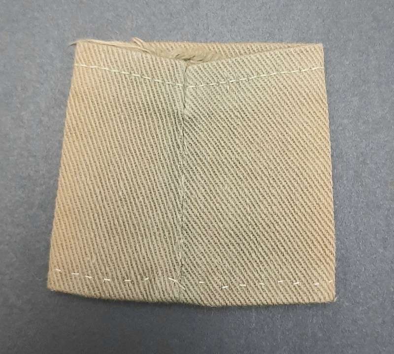 **1950s Rhodesian Army: Malaya Campaign Green Major Rank Slip-on x1.**