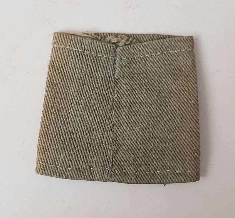 **1950s Rhodesian Army: Malaya Campaign Green Major Rank Slip-on x1.**