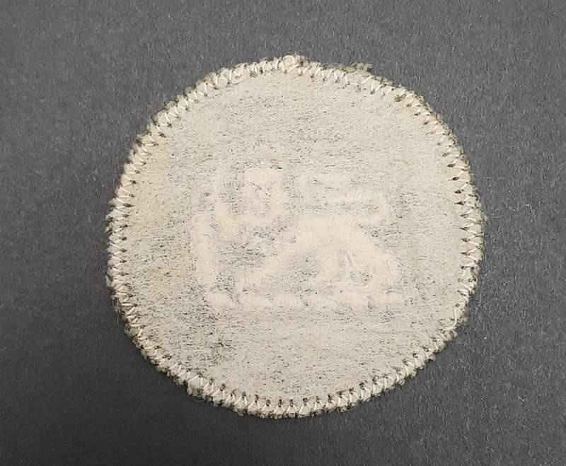 **Rhodesian Bush War: 1970s Rhodesian Army Green Sergeant-Major Rank Roundel x1 **